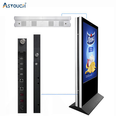 IR PCAP Touch Indoor Advertising Player / Touchscreen Digital Displays 75 Inch